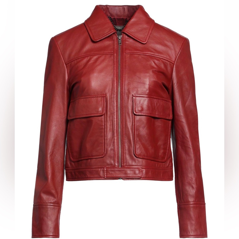 Women's REAL LAMBSKIN Leather Jacket. NWOT